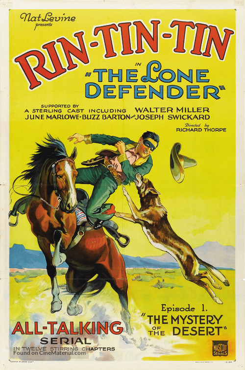 The Lone Defender - Movie Poster