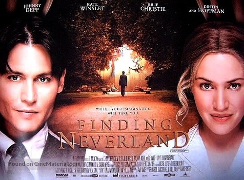 Finding Neverland - British Movie Poster