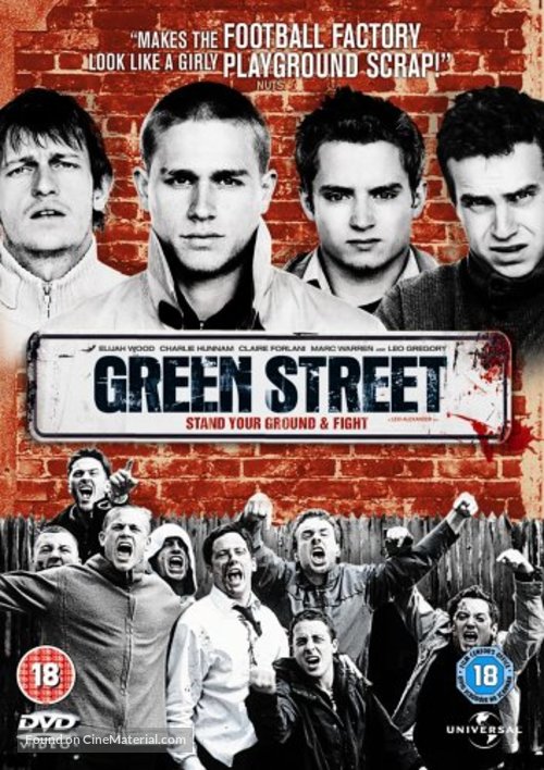 Green Street Hooligans - British DVD movie cover
