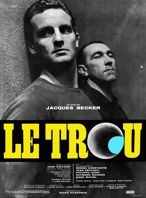 Le trou - French Movie Poster