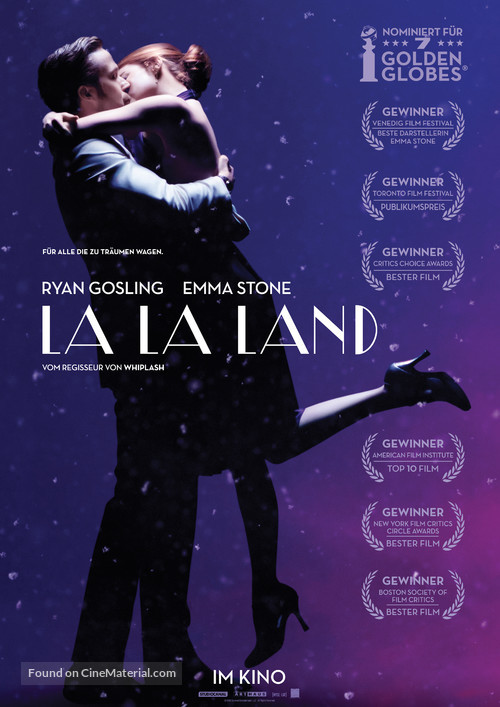 La La Land - German Movie Poster