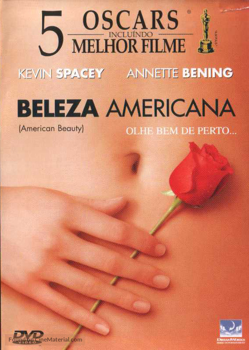 American Beauty - Brazilian DVD movie cover