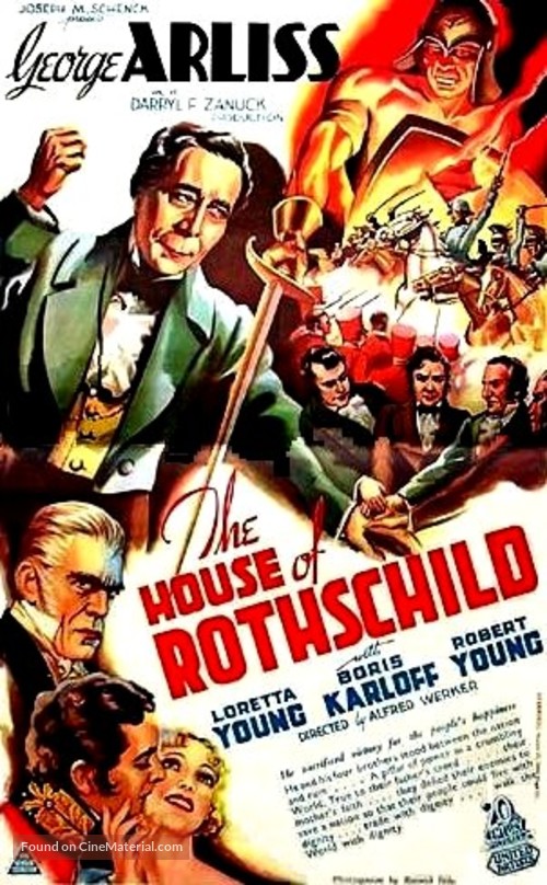 The House of Rothschild - Australian Movie Poster