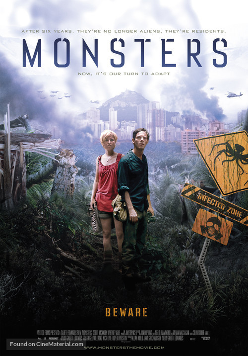 Monsters - Dutch Movie Poster