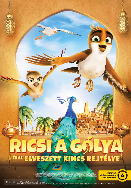 Richard the Stork and the Mystery of the Great Jewel - Hungarian Movie Poster