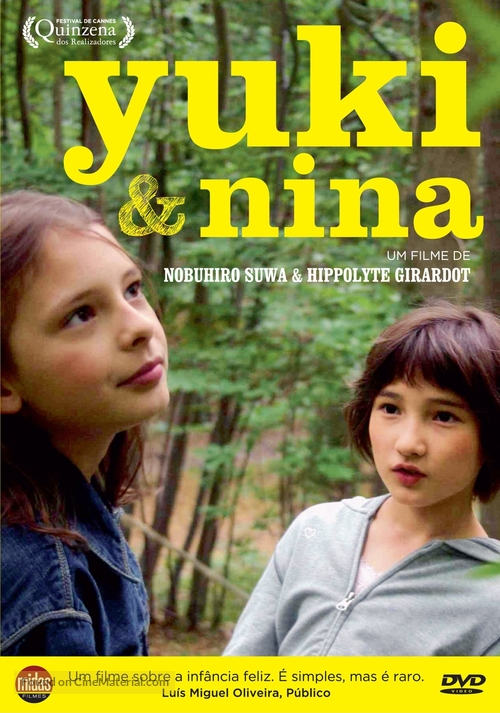 Yuki &amp; Nina - Portuguese DVD movie cover