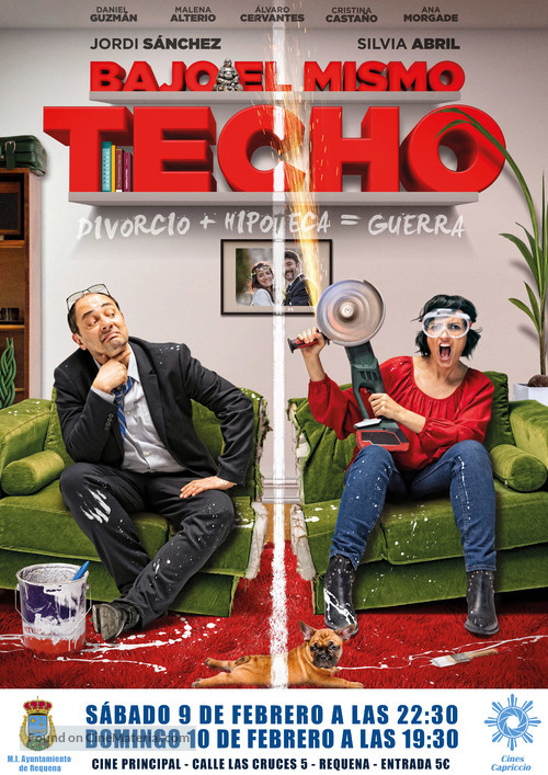 Bajo el mismo techo - Spanish Movie Poster