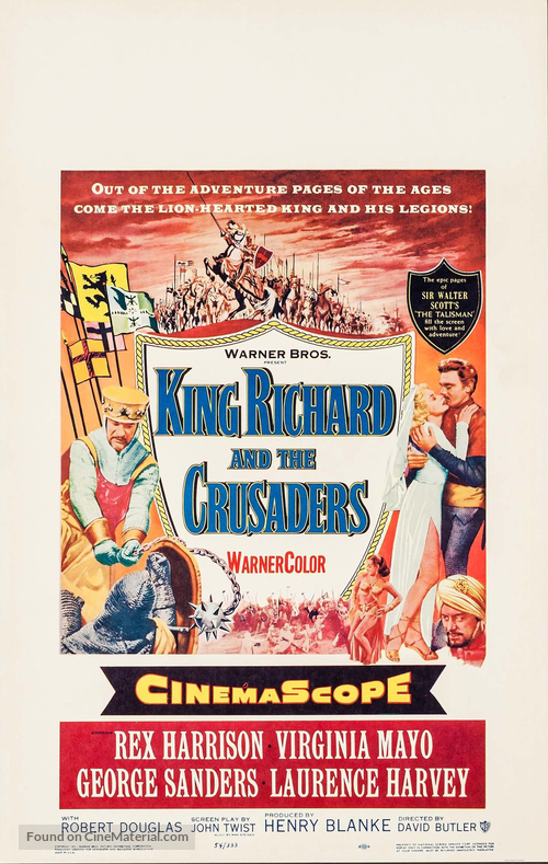 King Richard and the Crusaders - Movie Poster