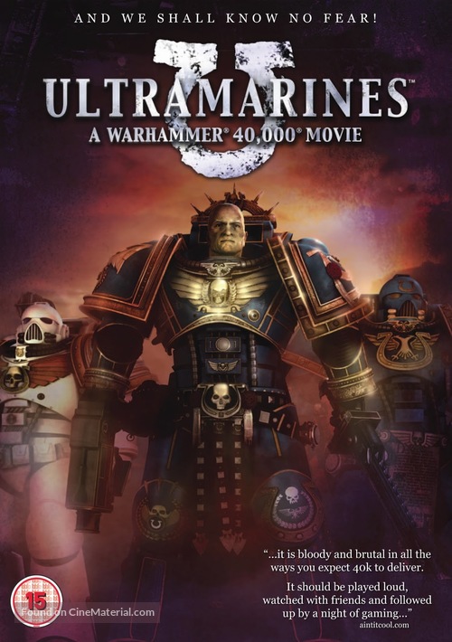 Ultramarines: A Warhammer 40,000 Movie - British Movie Cover