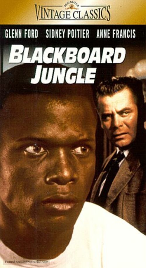 Blackboard Jungle - VHS movie cover