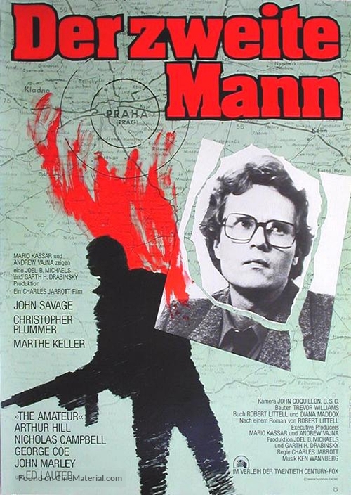 The Amateur - German Movie Poster
