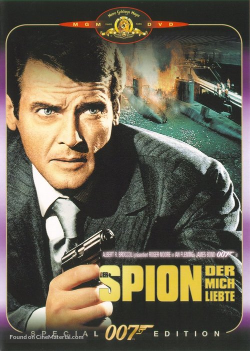 The Spy Who Loved Me - German Movie Cover