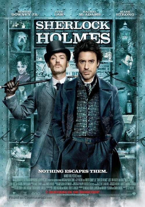 Sherlock Holmes - Dutch Movie Poster