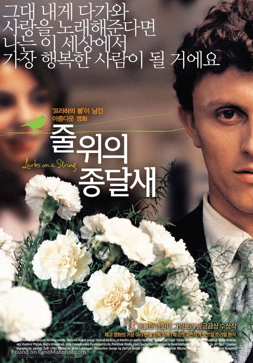 Skriv&aacute;nci na niti - South Korean Movie Poster