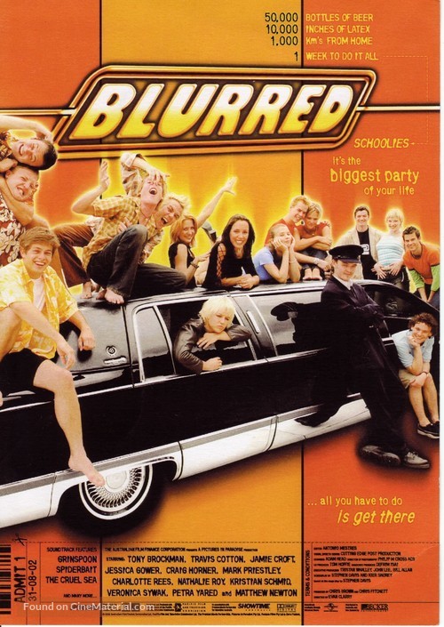 Blurred - Australian Movie Poster