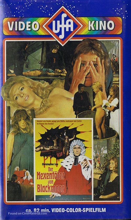 Il trono di fuoco - German VHS movie cover