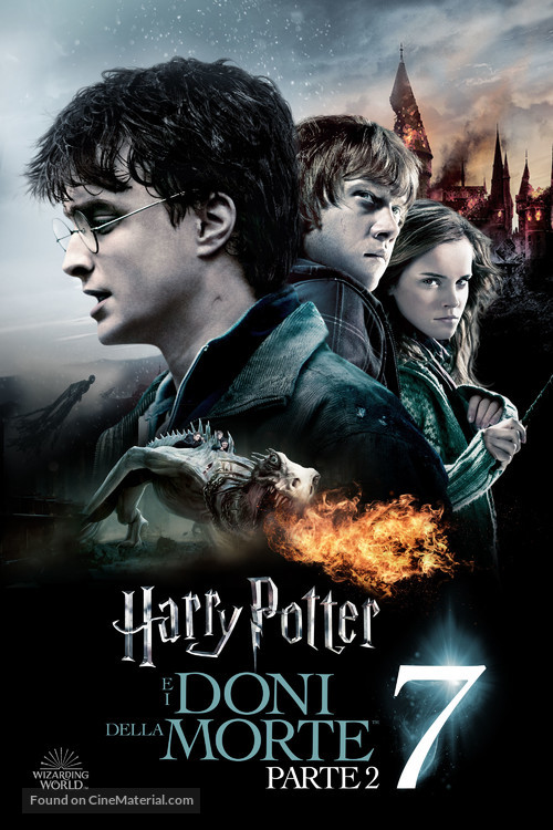 Harry Potter and the Deathly Hallows - Part 2 - Italian Movie Cover