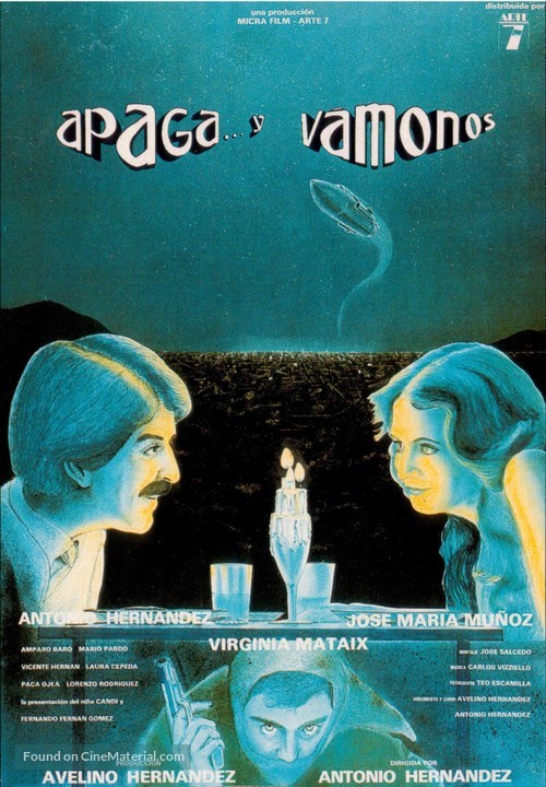 Apaga... y v&aacute;monos - Spanish Movie Poster