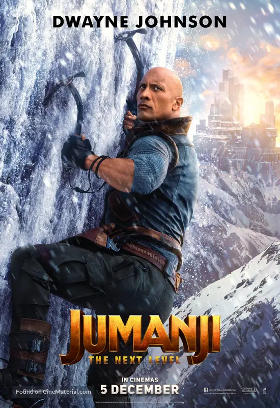 Jumanji: The Next Level - Malaysian Movie Poster