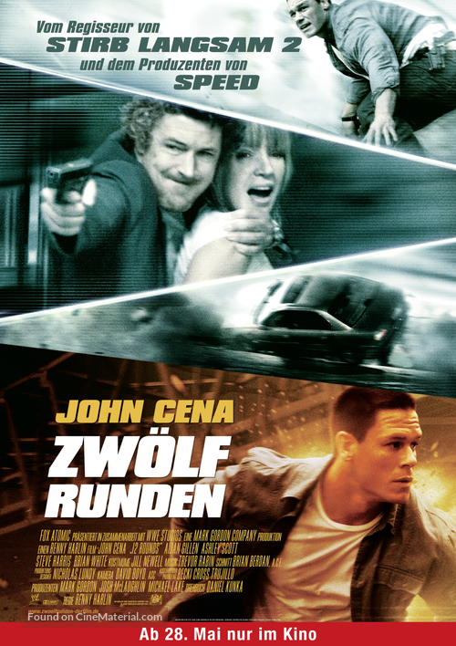 12 Rounds - German Movie Poster