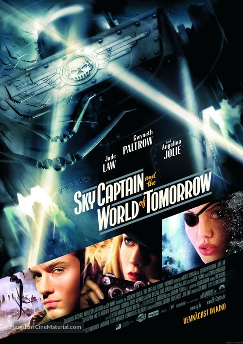 Sky Captain And The World Of Tomorrow - German Movie Poster