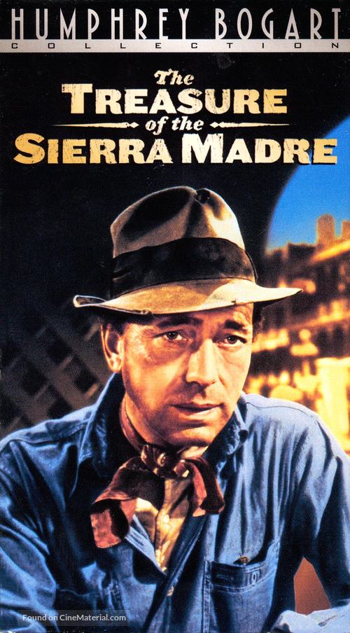 The Treasure of the Sierra Madre - VHS movie cover