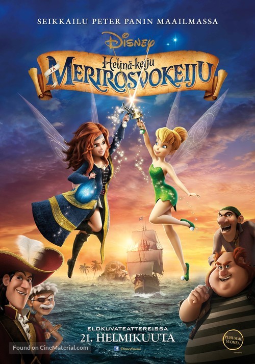 The Pirate Fairy - Finnish Movie Poster