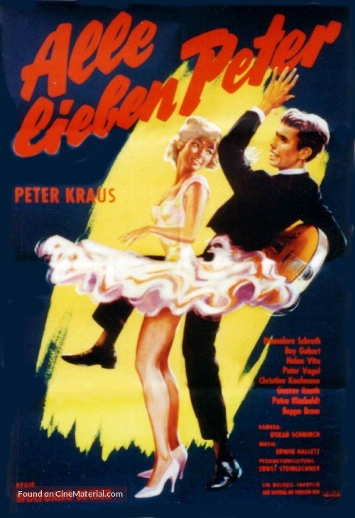 Alle lieben Peter - German Movie Poster