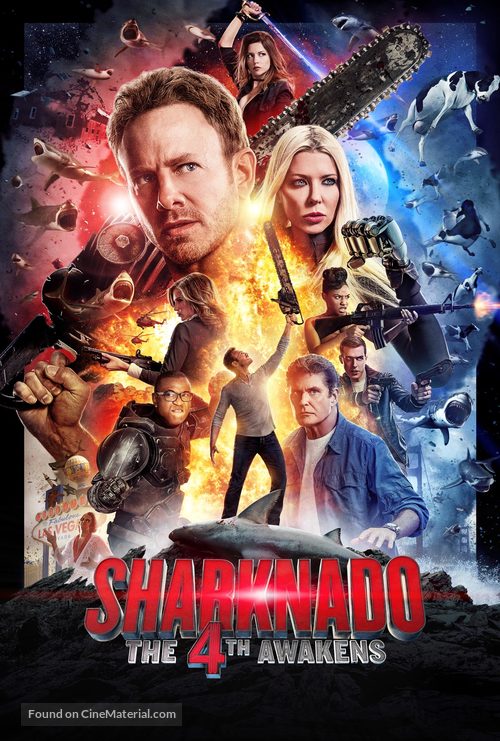 Sharknado 4: The 4th Awakens - Movie Poster