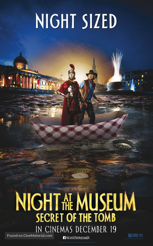 Night at the Museum: Secret of the Tomb - British Movie Poster