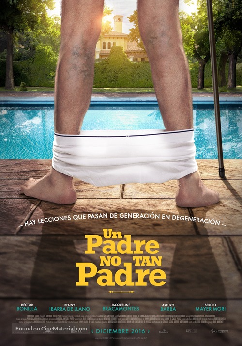 Un Padre No Tan Padre - Mexican Movie Poster