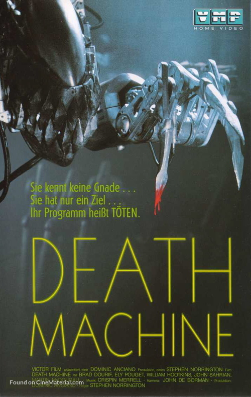 Death Machine - German Movie Cover