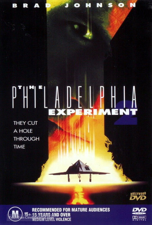 Philadelphia Experiment II - Australian Movie Cover