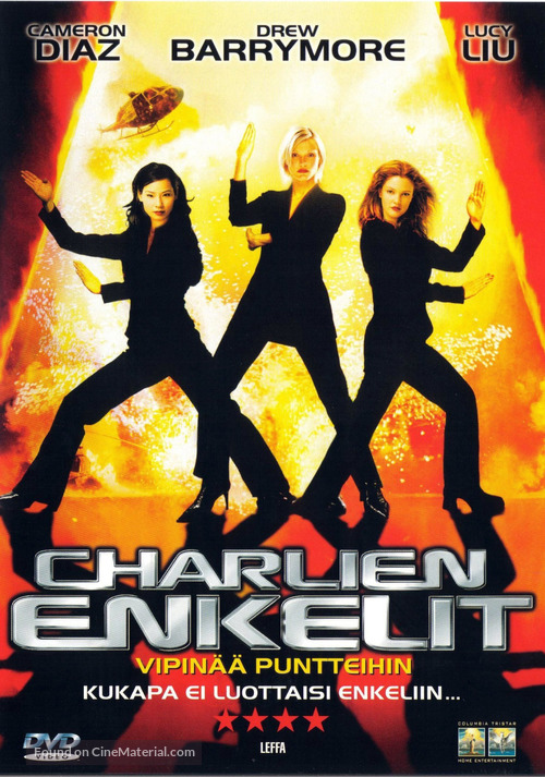 Charlie&#039;s Angels - Finnish DVD movie cover