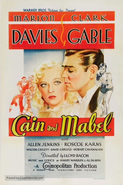 Cain and Mabel - Movie Poster