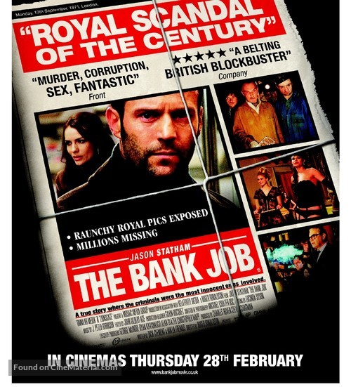 The Bank Job - British Movie Poster