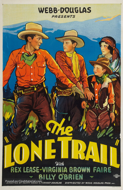 The Lone Trail - Movie Poster