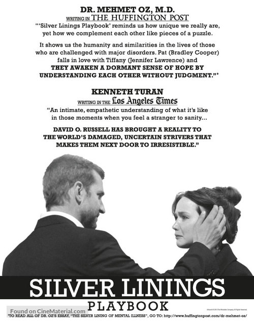 Silver Linings Playbook - For your consideration movie poster