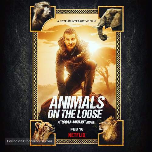 Animals on the Loose: A You vs. Wild Movie - Movie Poster