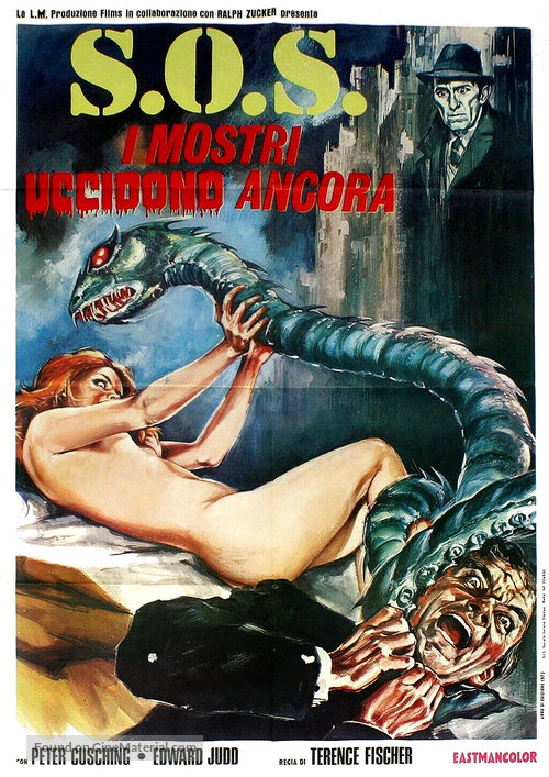 Island of Terror - Italian Movie Poster