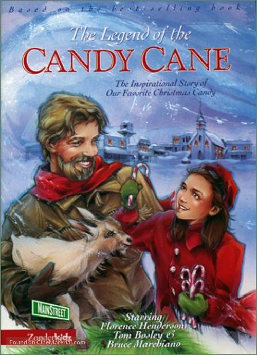 Legend of the Candy Cane - DVD movie cover