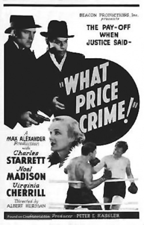 What Price Crime - poster
