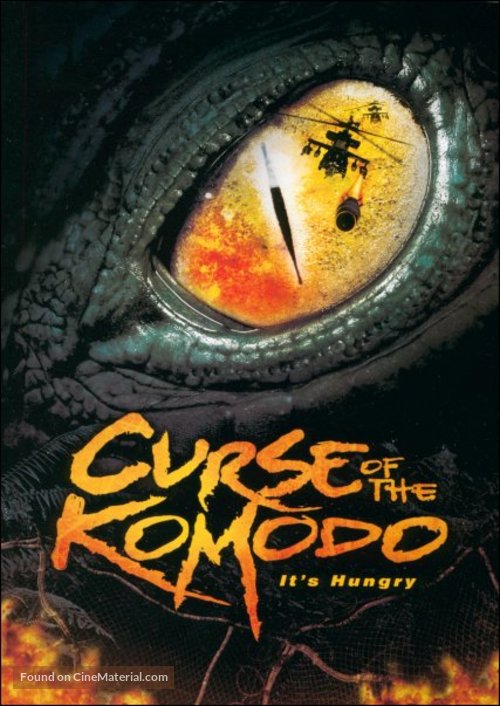 The Curse of the Komodo - DVD movie cover