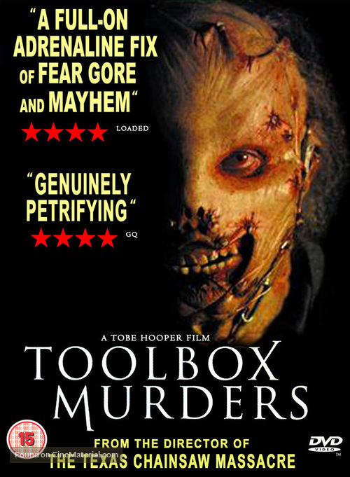 Toolbox Murders - British DVD movie cover