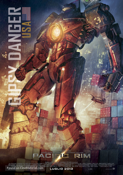 Pacific Rim - Italian Movie Poster