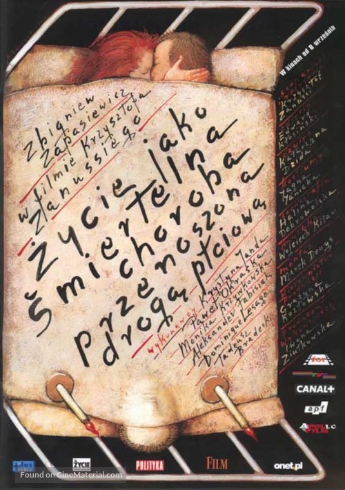 Zycie jako smiertelna choroba przenoszona droga plciowa - Polish Movie Poster