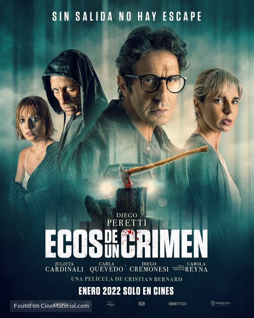 Ecos de un crimen - Argentinian Movie Poster