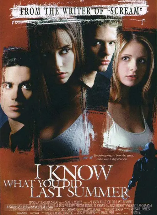 I Know What You Did Last Summer 1997 Movie Poster I Know What You Did Last Summer 1997 Movie Poster