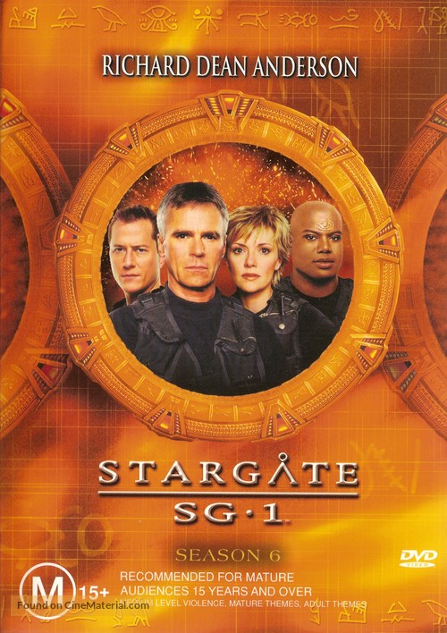 &quot;Stargate SG-1&quot; - Australian DVD movie cover