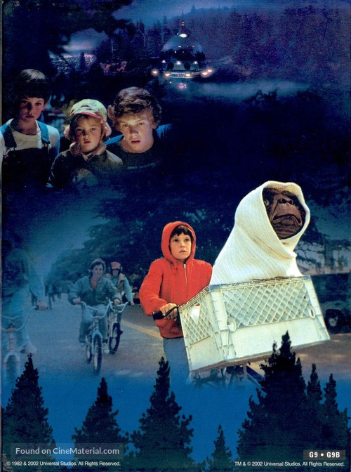 E.T. The Extra-Terrestrial - Movie Cover